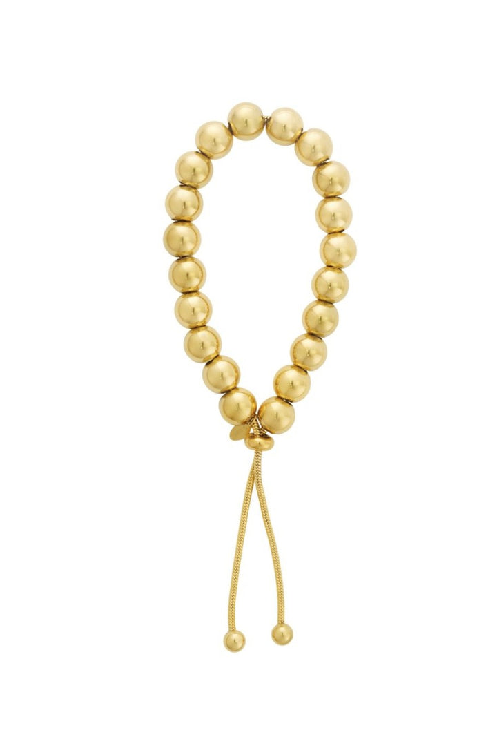 Kralenarmband Luna 10mm Goud