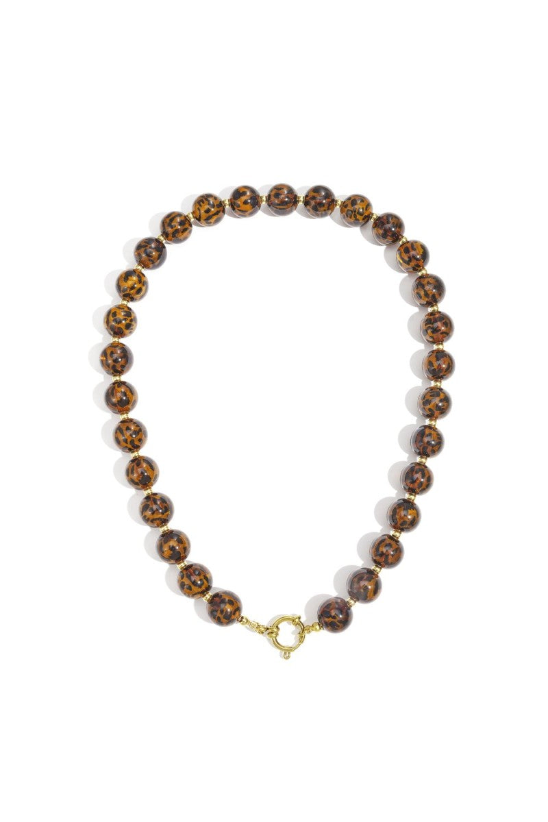Kralenketting Colour L Panter