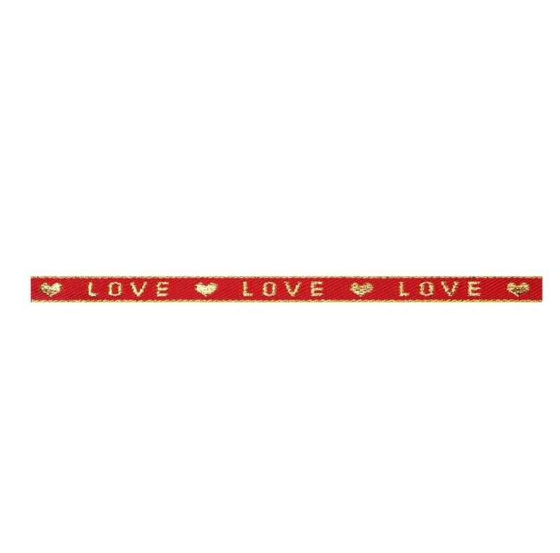 Lint Festival Armband Love Deluxe Goud