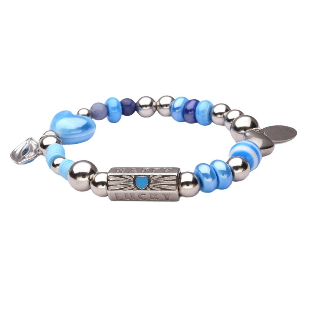 Kralenarmband | Lizzy Mae | Charm Zilver