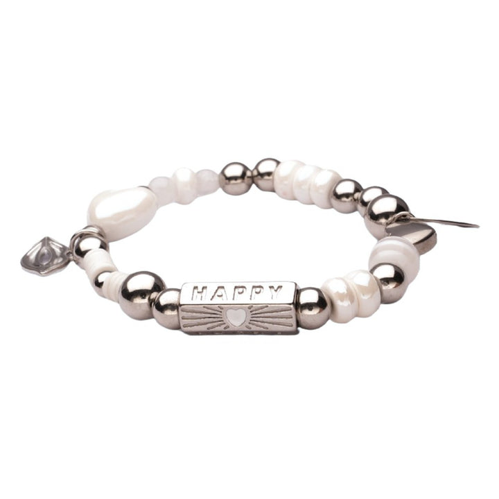 Kralenarmband | Lizzy Mae | Charm Zilver