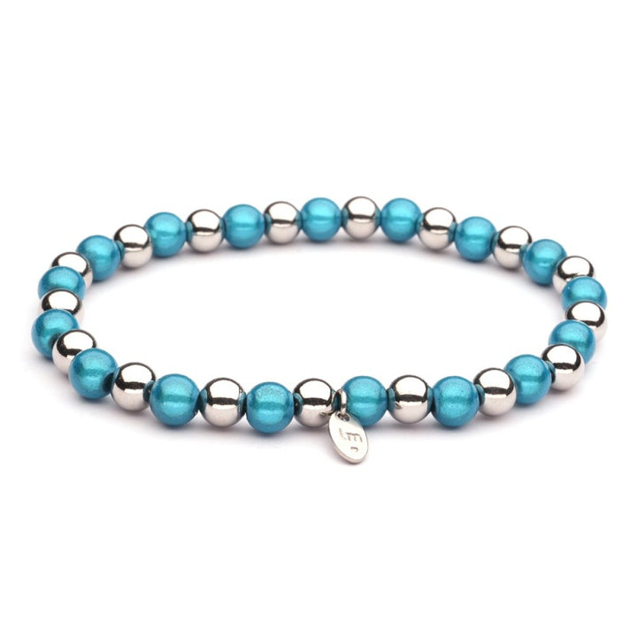 Kralenarmband | Lizzy Mae | Stainless Steel Mix Zilver