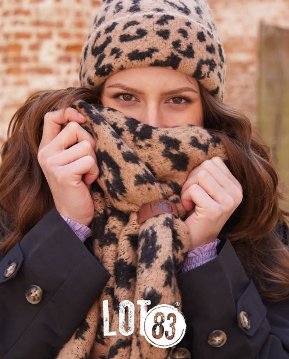 Lot83 Muts Suus Leopard Taupe