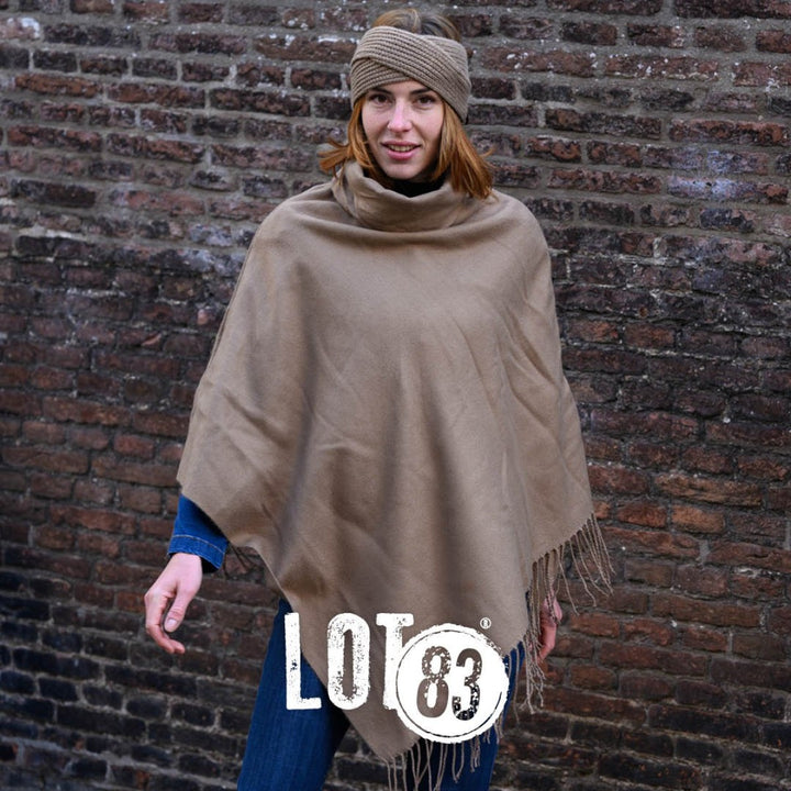 Lot83 Poncho Mila Taupe