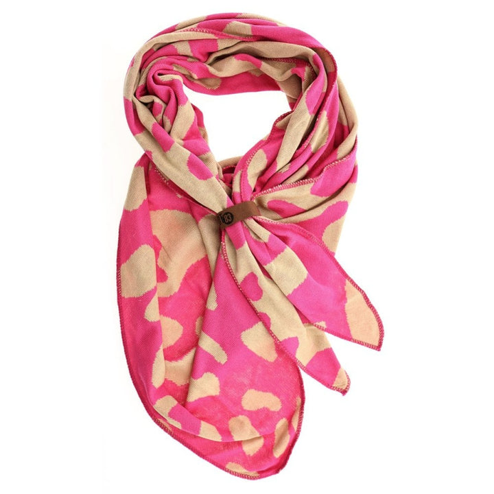 Lot83 Sjaal Bobbie Pink Camel