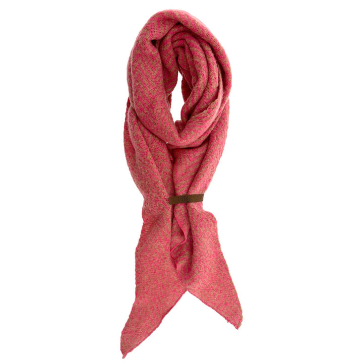 Lot83 Sjaal Jet Neon Roze Camel