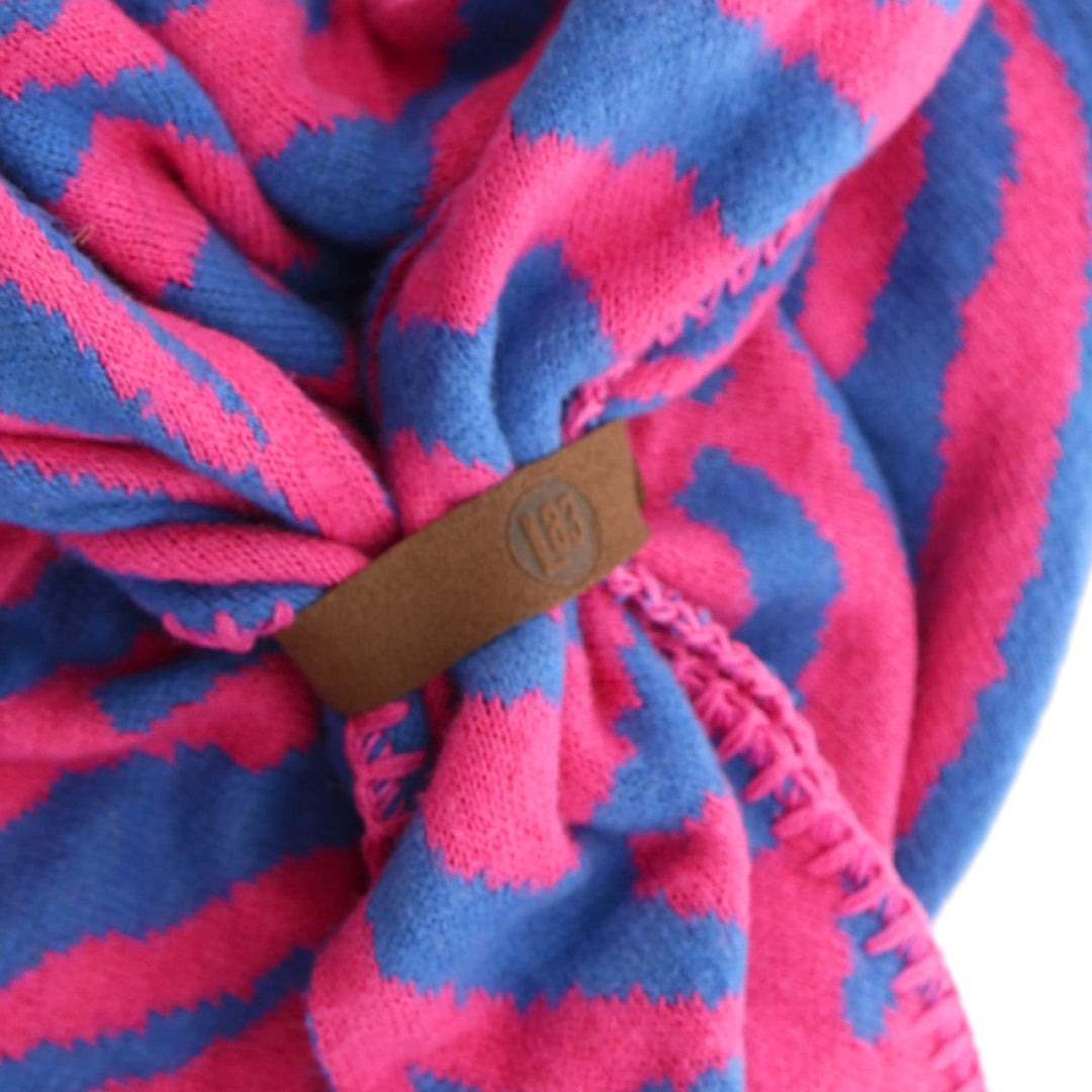 Lot83 Sjaal Lize Blauw Roze
