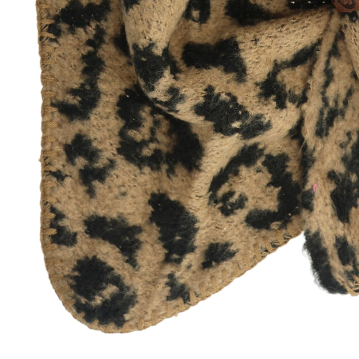 Lot83 Sjaal Nina Leopard Taupe