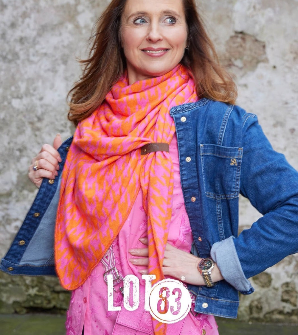 Lot83 Sjaal Olivia Pink