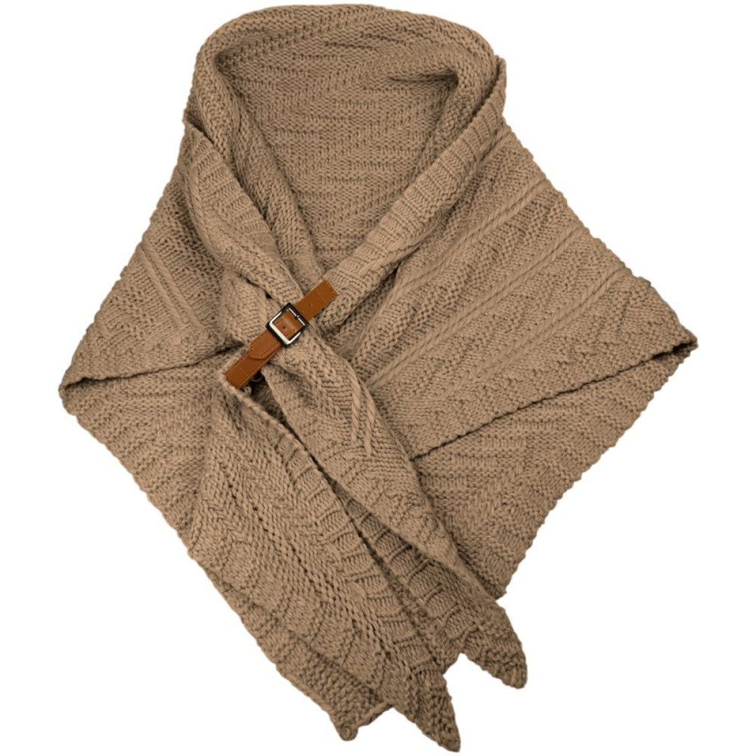 Lot83 Sjaal Omslagdoek Fleur Taupe