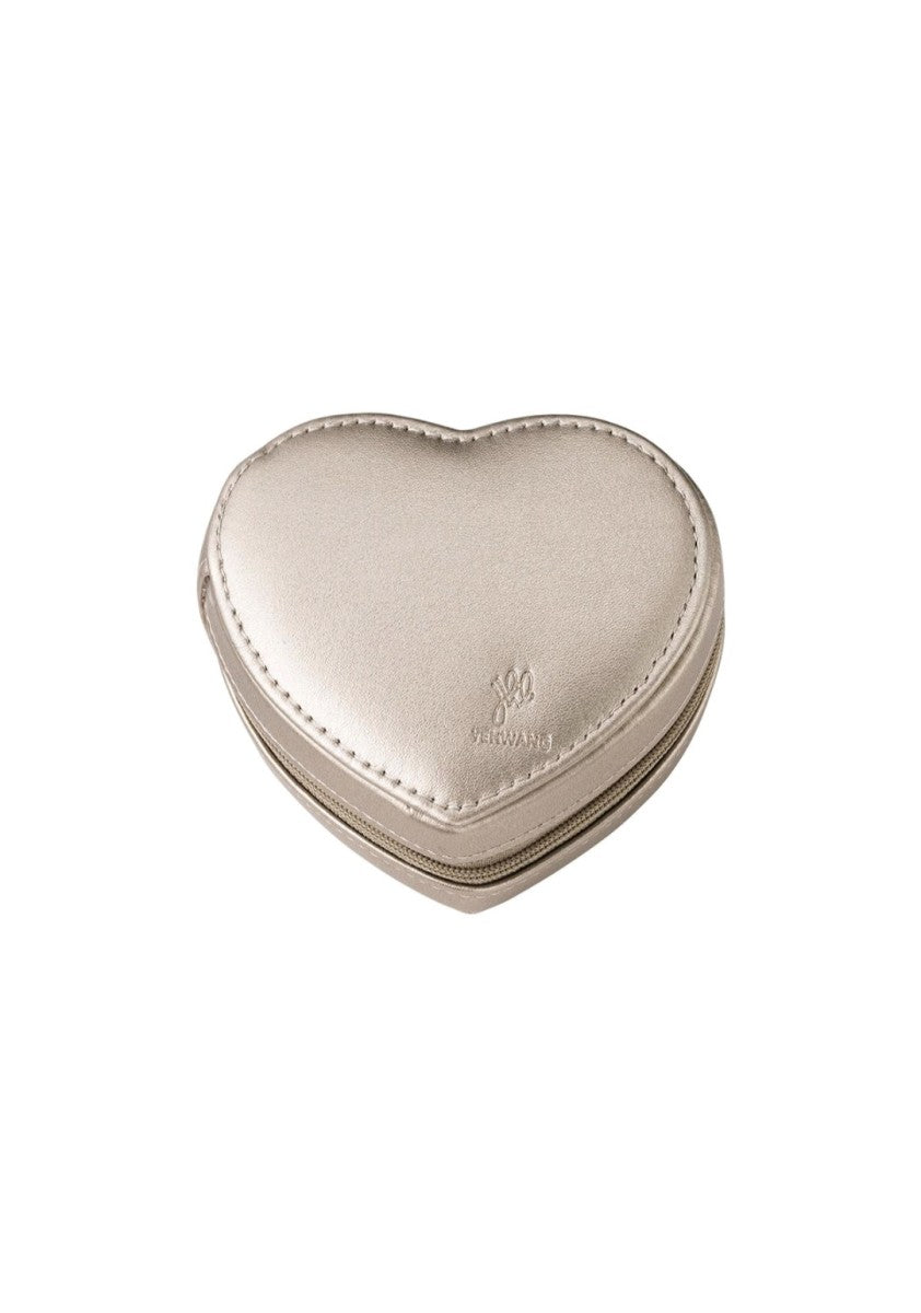 Luxe Sieraden Reisdoos Opbergdoos Travelcase Hart Goud
