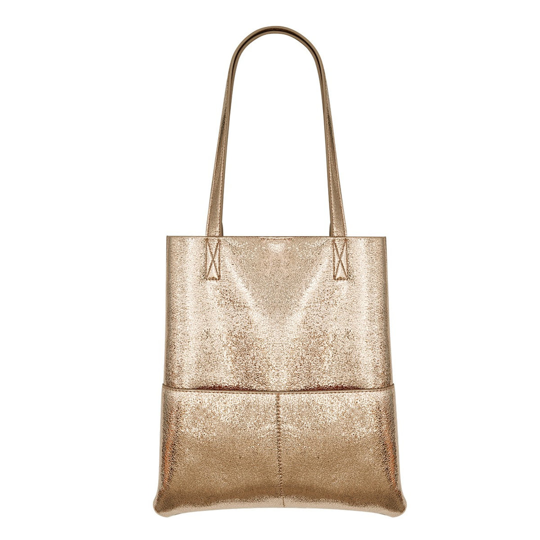 Metallic Shopper Shopaway Goud
