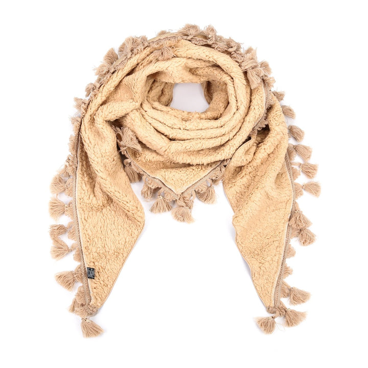 Omslagdoek Vachtsjaal Beau Camel