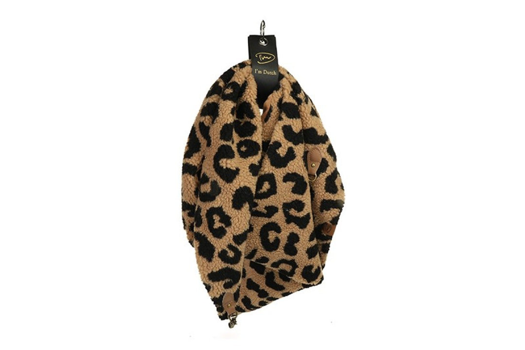 Omslagdoek Vachtsjaal Furano Camel Panter