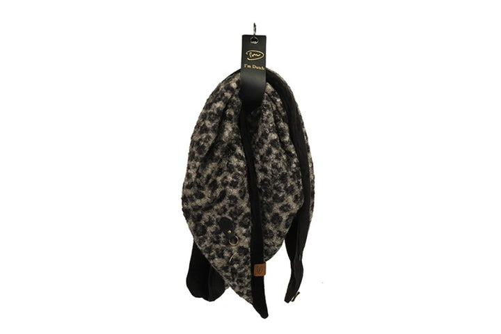 Omslagdoek Vachtsjaal La Parva Black Panter