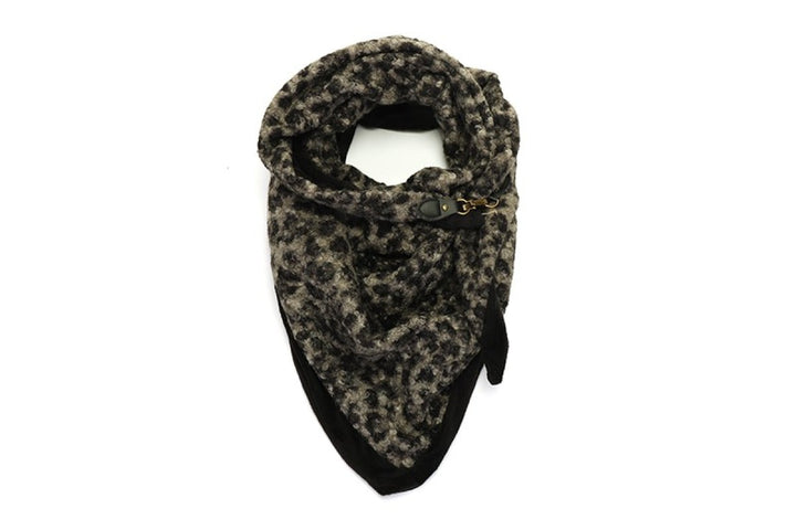 Omslagdoek Vachtsjaal La Parva Black Panter
