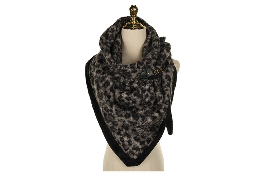 Omslagdoek Vachtsjaal La Parva Black Panter