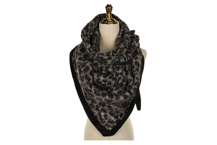 Omslagdoek Vachtsjaal La Parva Black Panter
