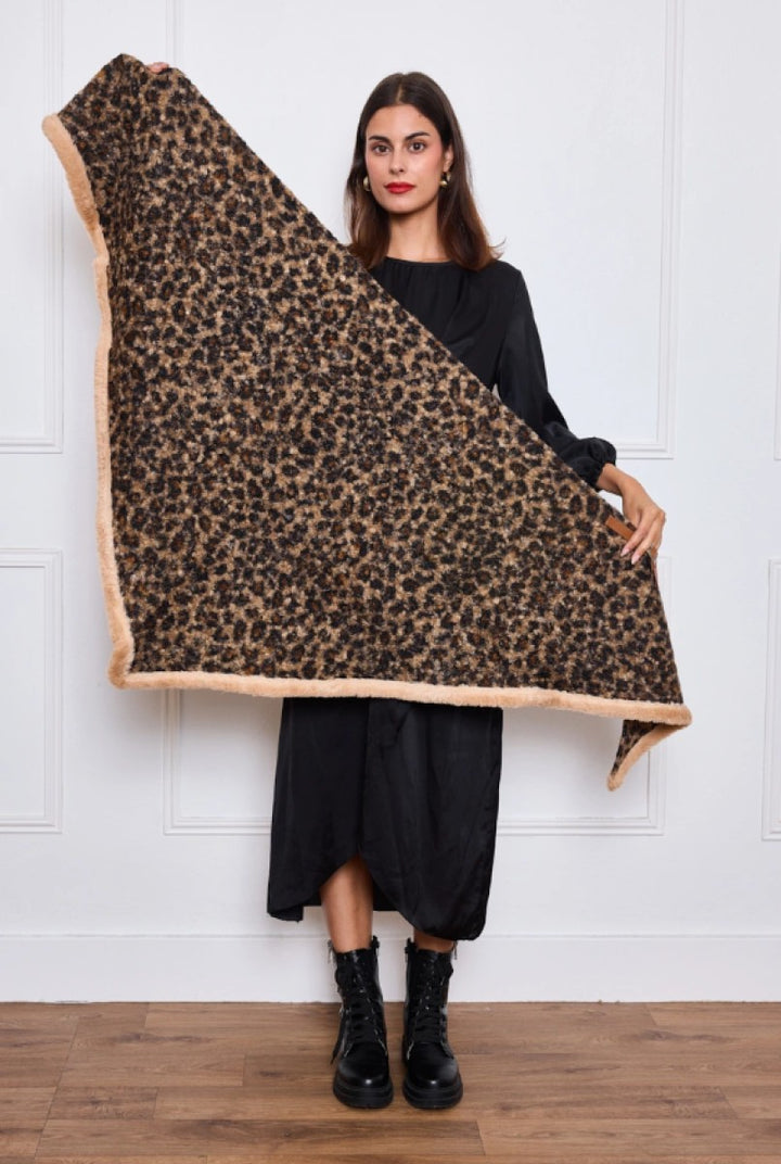 Omslagdoek Vachtsjaal Sandy Panter