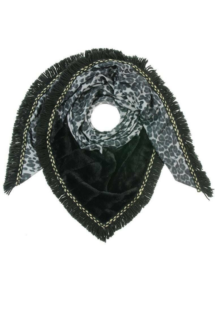 Omslagdoek/Vachtsjaal Triangle Leopard