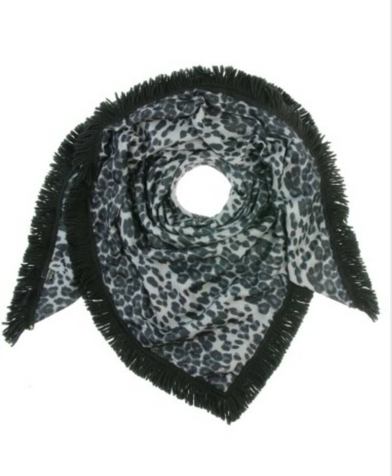 Omslagdoek/Vachtsjaal Triangle Leopard