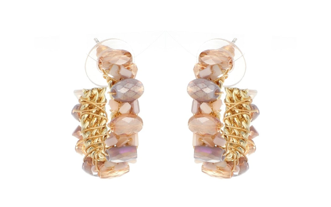 Oorbellen Bliss Khaki