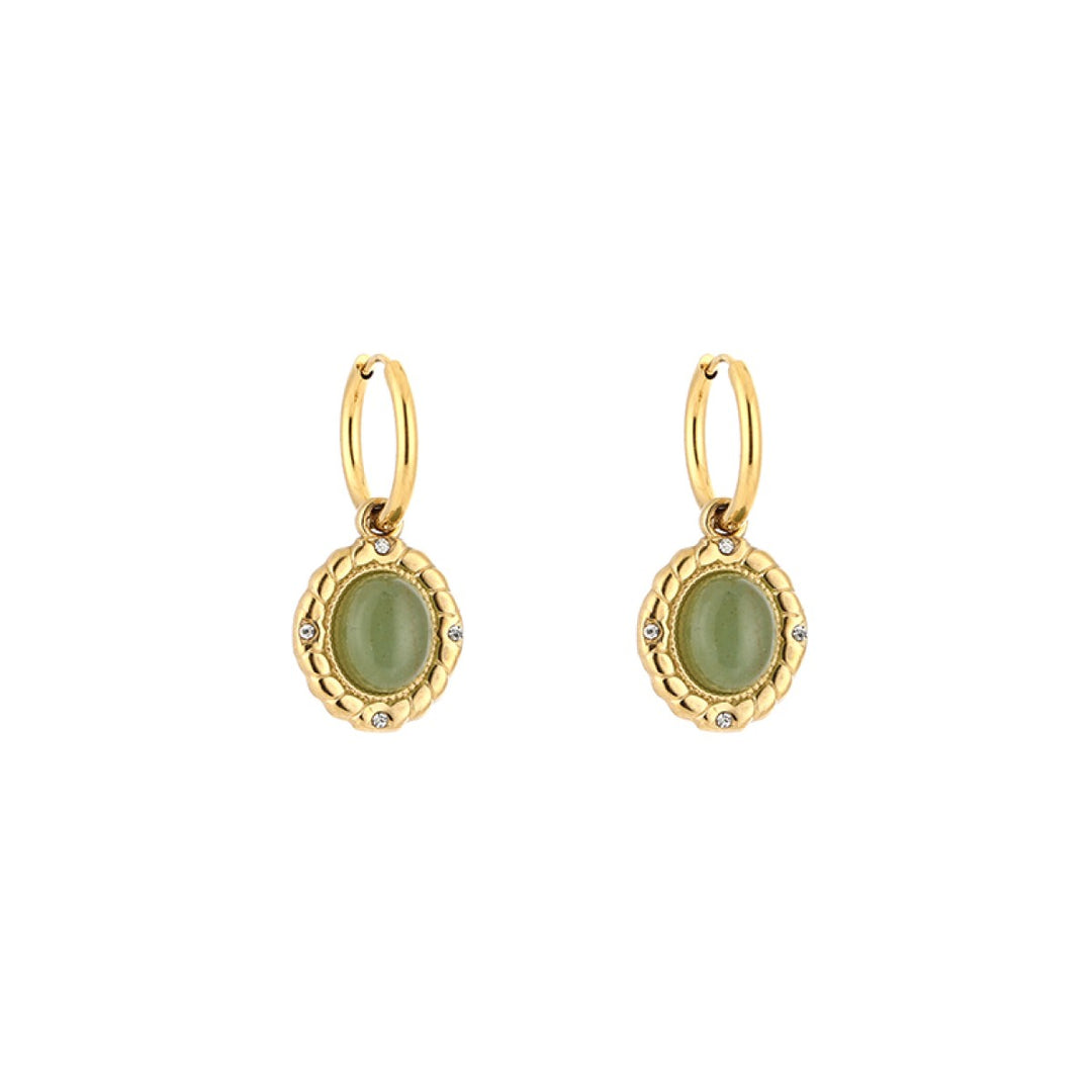 Oorbellen | Boho Natuursteen
