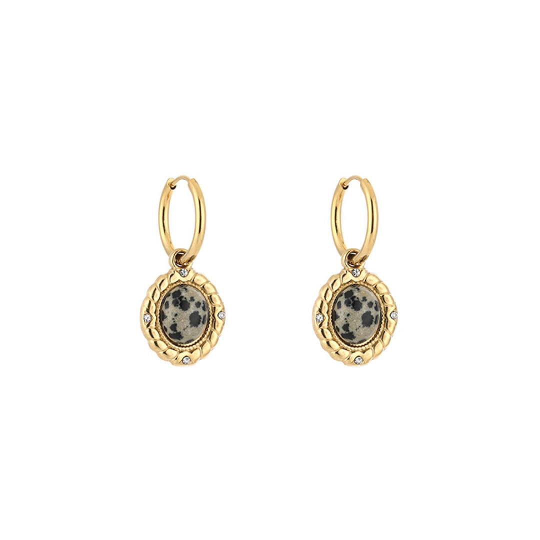 Oorbellen | Boho Natuursteen
