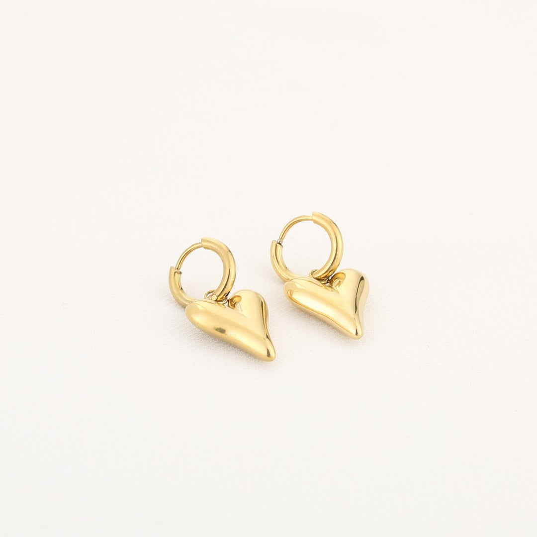Oorbellen Boldy Heart Goud