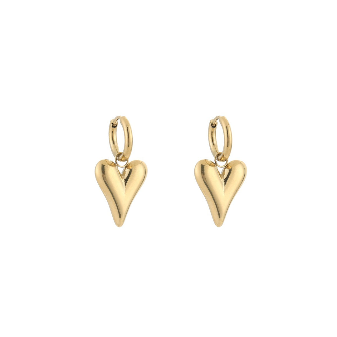 Oorbellen Boldy Heart Goud