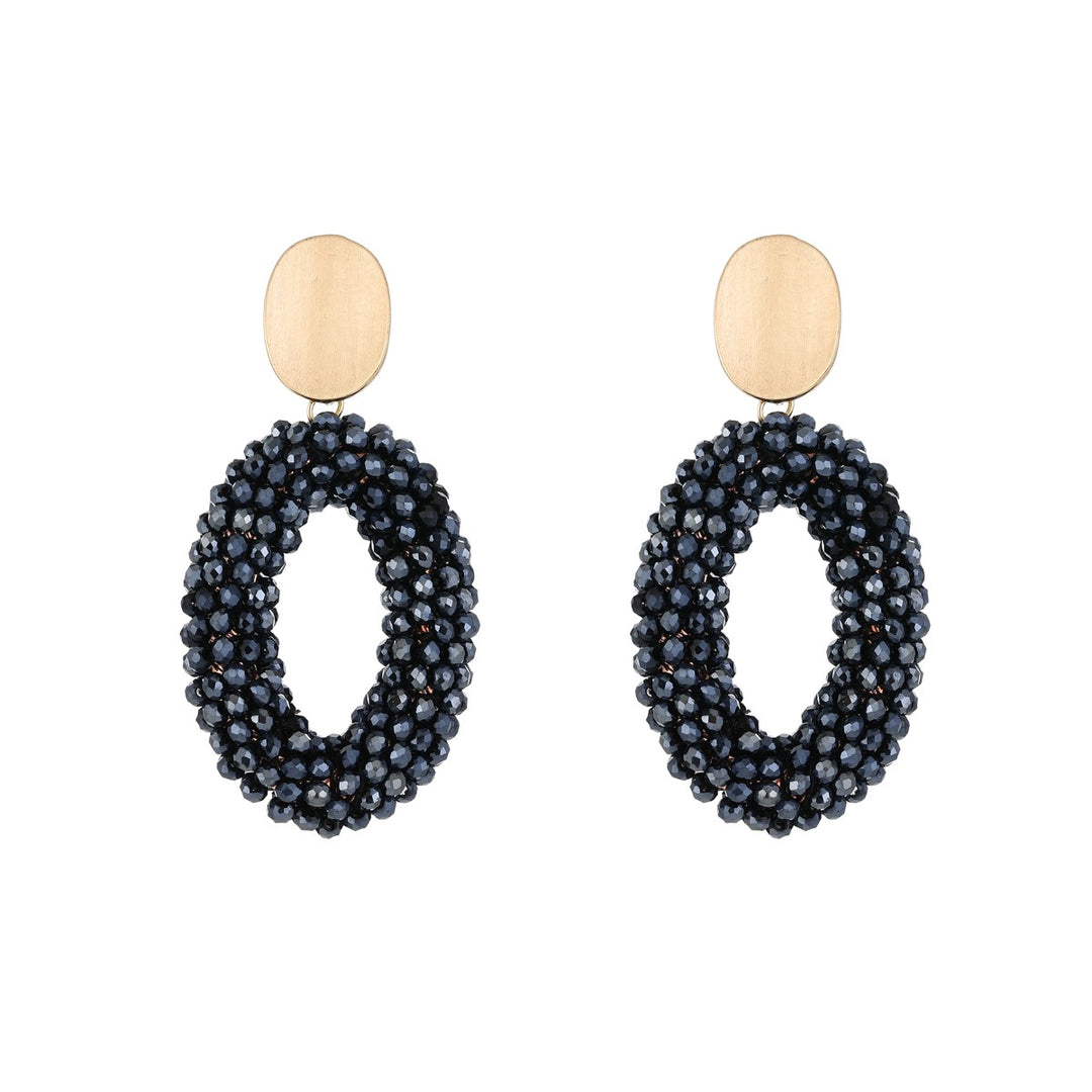Oorbellen Crystal Classy Navy