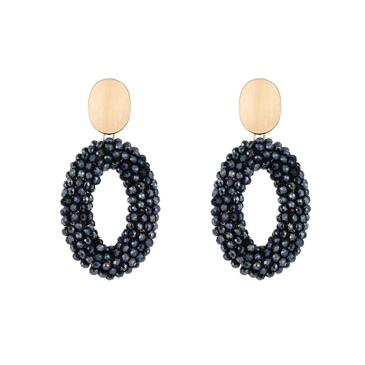 Oorbellen Crystal Classy Navy