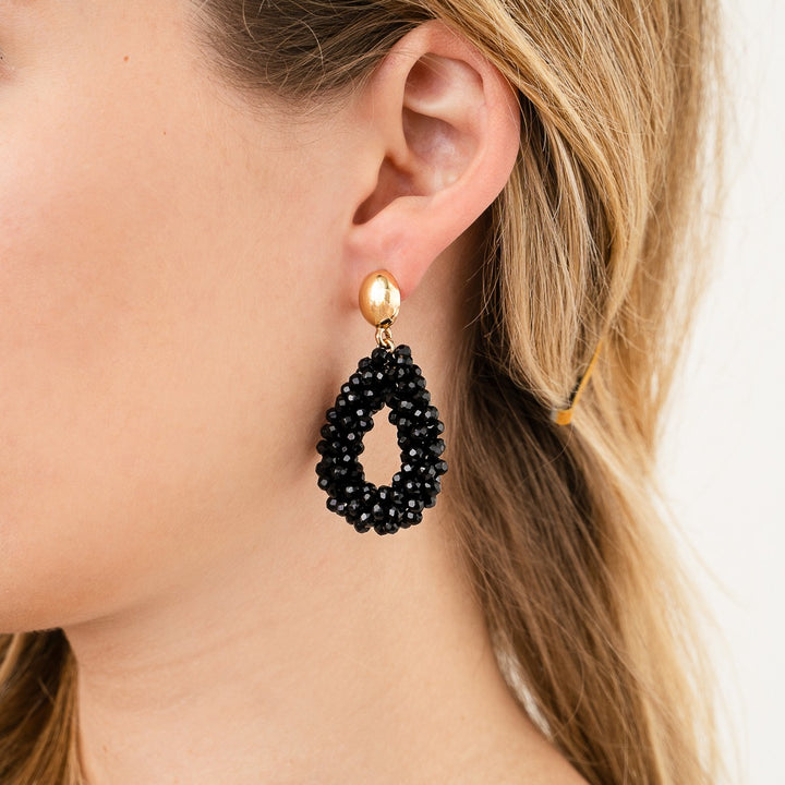 Oorbellen | Crystal Drop M