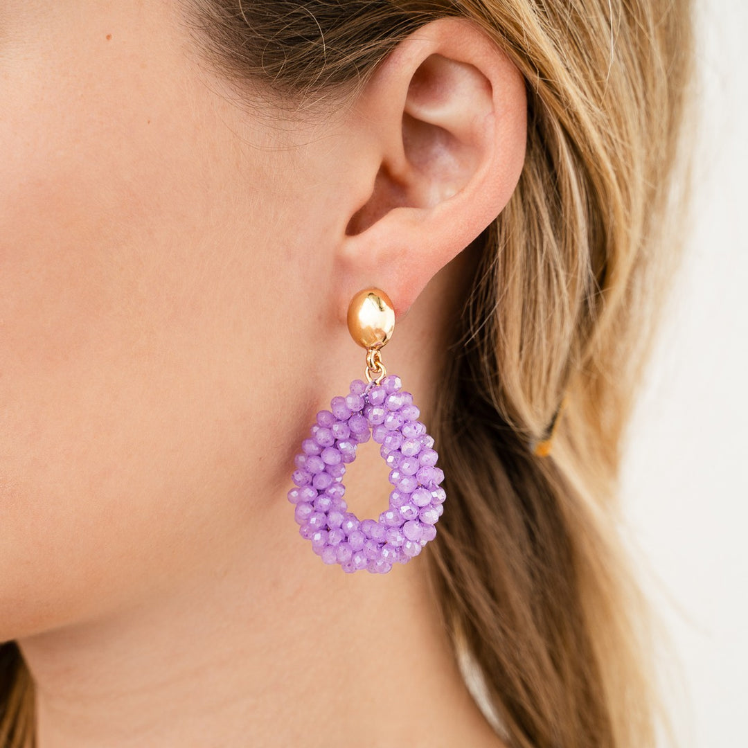 Oorbellen | Crystal Drop M