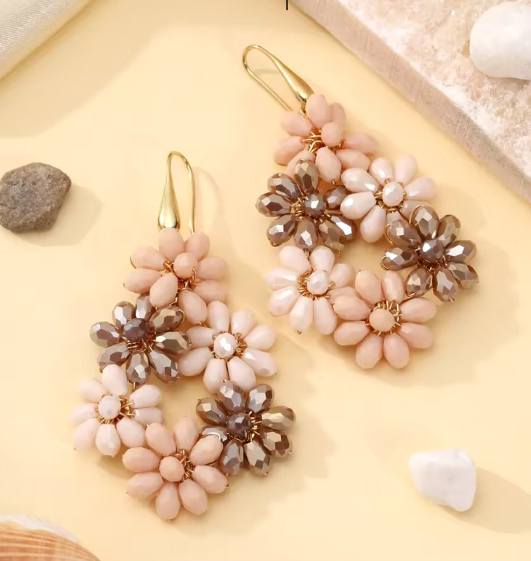Oorbellen | Crystal Flower