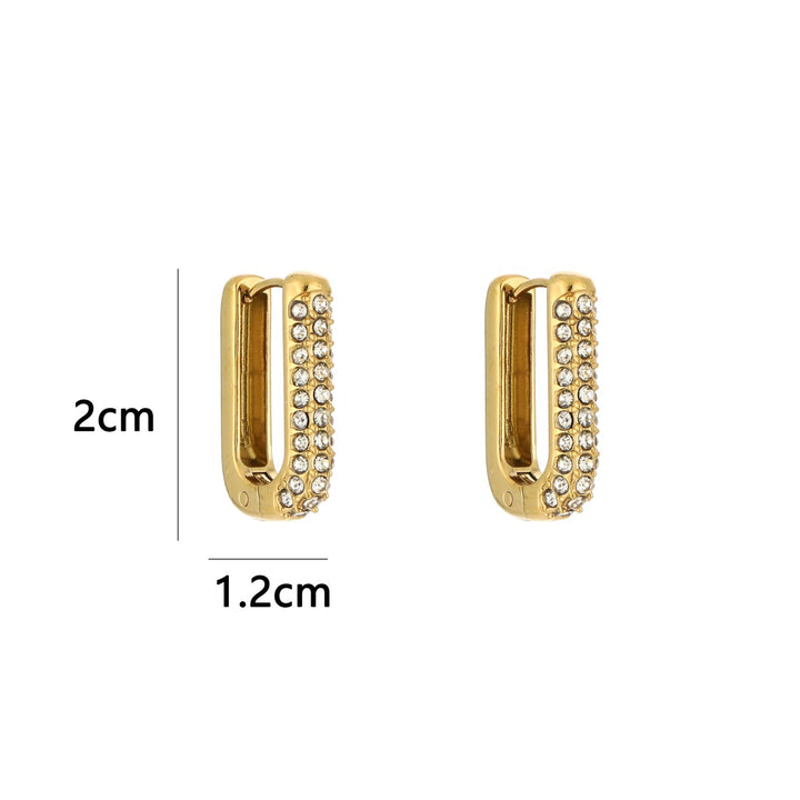 Oorbellen Double Shimmer Medium