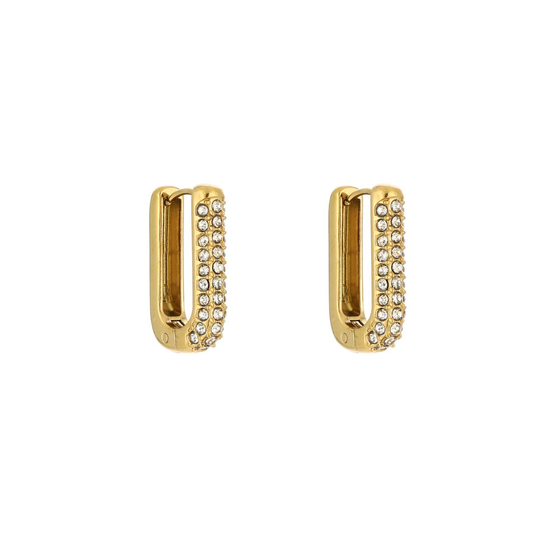 Oorbellen Double Shimmer Medium