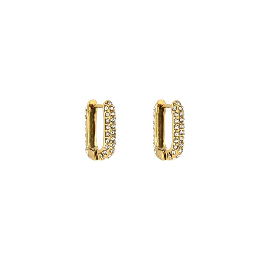 Oorbellen Double Shimmer Small