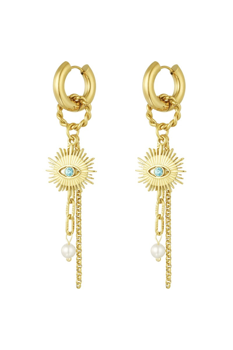 Oorbellen Eye See You Goud