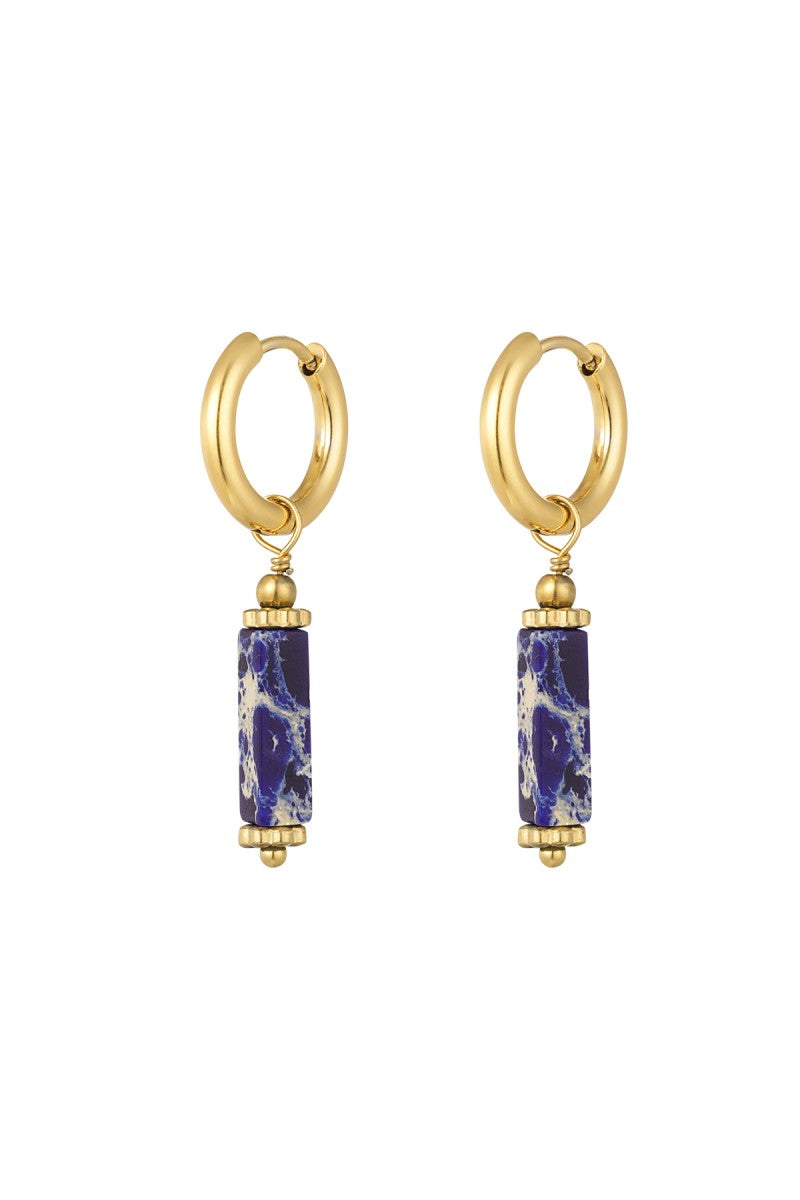 Oorbellen | Gem Stone