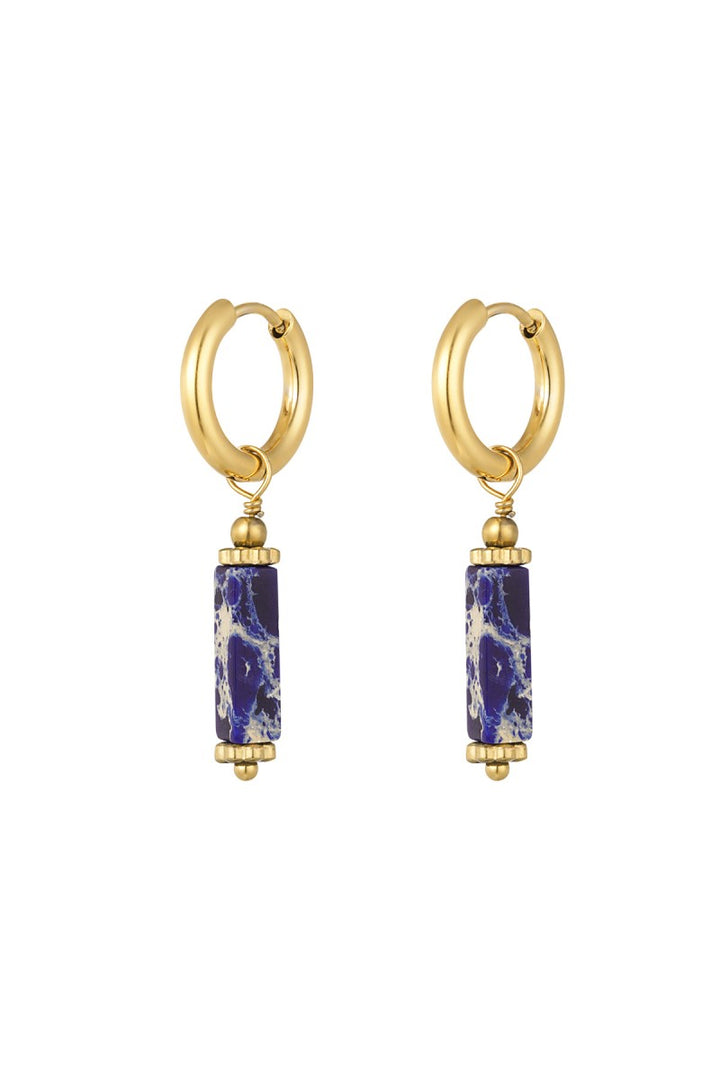 Oorbellen | Gem Stone