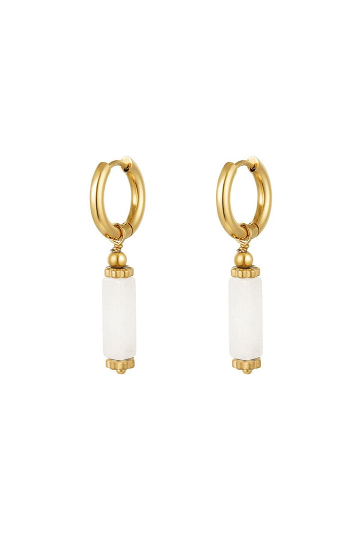 Oorbellen | Gem Stone