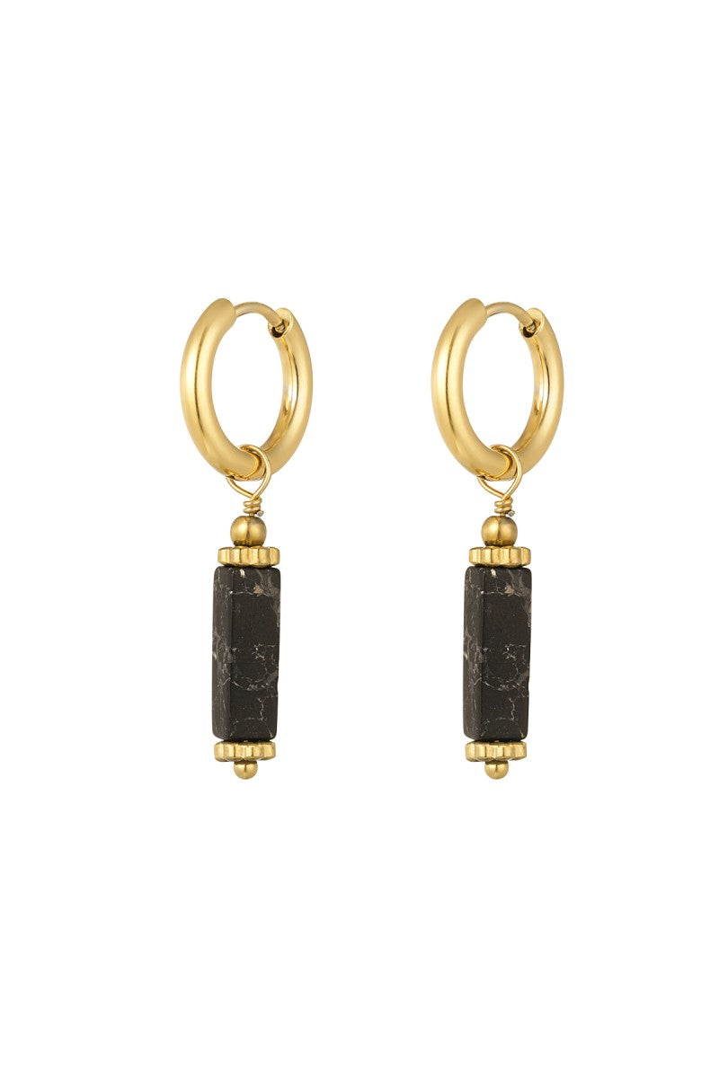 Oorbellen | Gem Stone