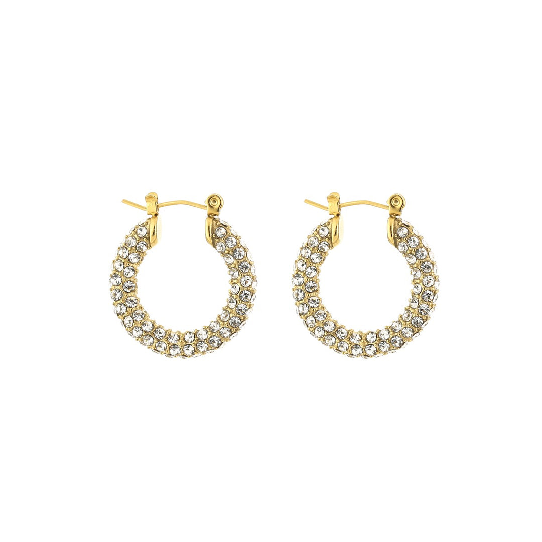 Oorbellen Glam Ring Goud