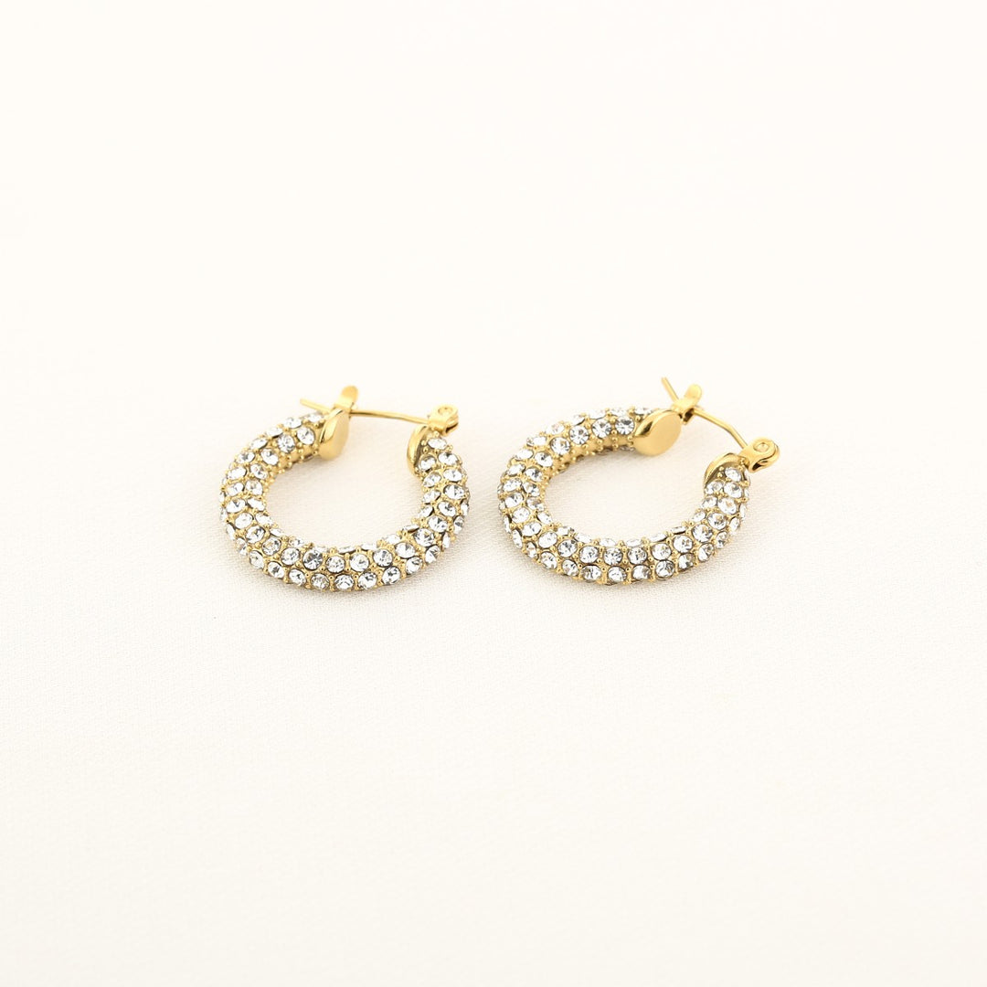Oorbellen Glam Ring Goud