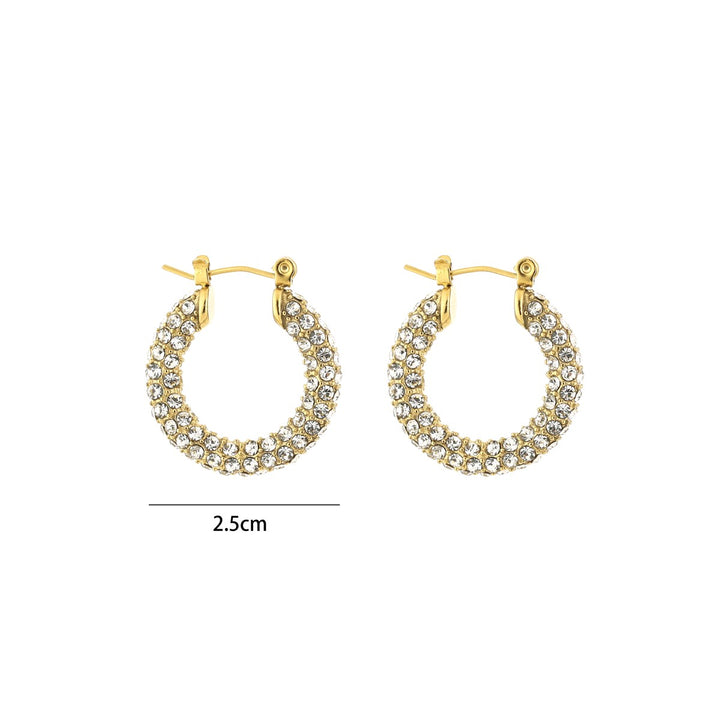 Oorbellen Glam Ring Goud
