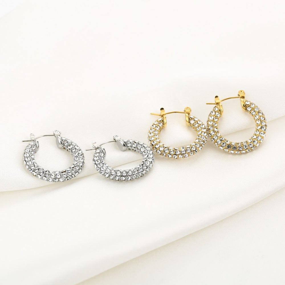 Oorbellen Glam Ring Goud