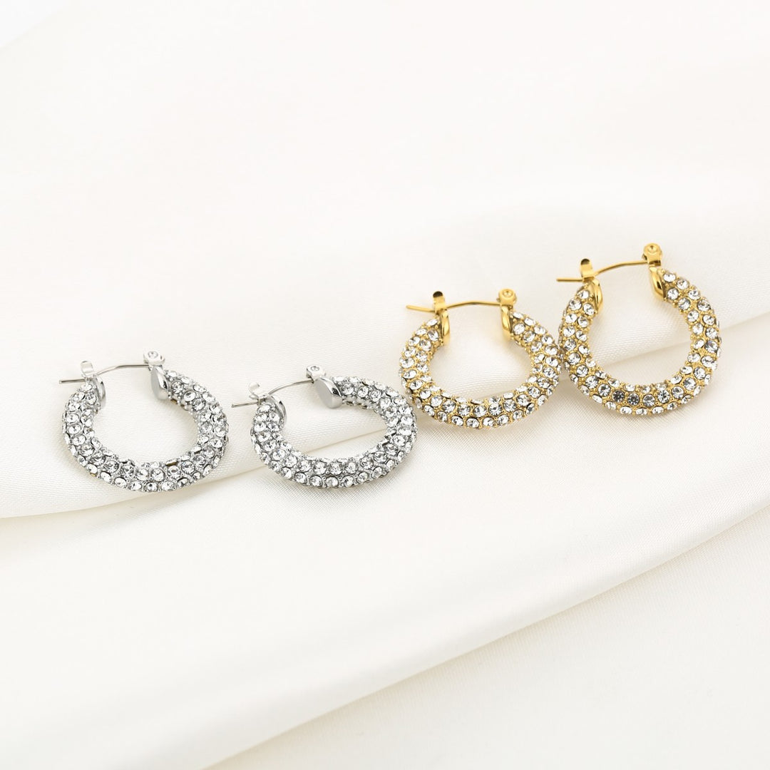 Oorbellen Glam Ring Goud