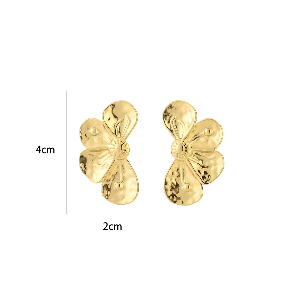Oorbellen Golden Flower