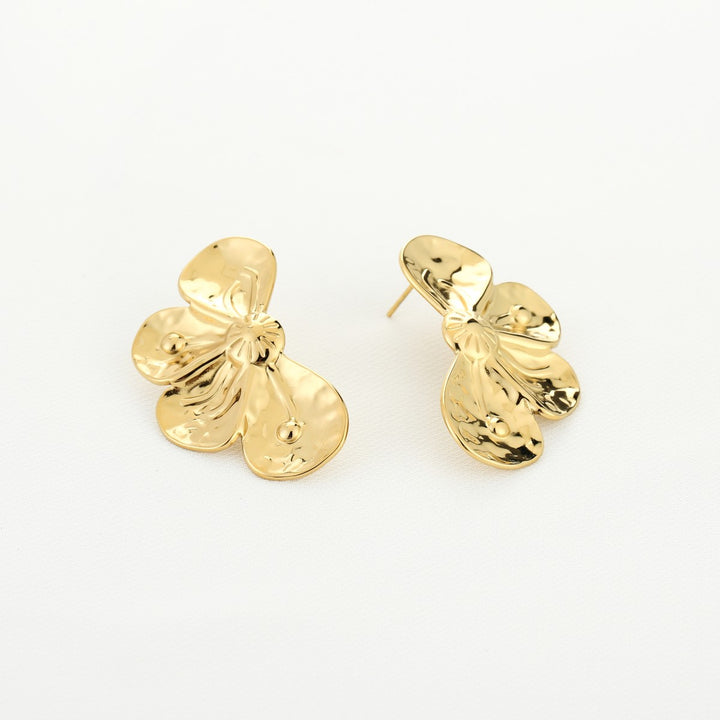 Oorbellen Golden Flower